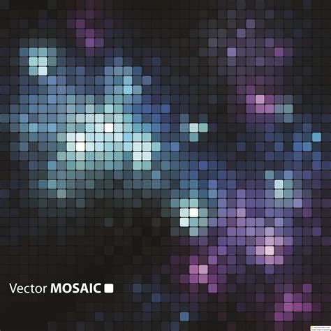 Stock Vector Abstract Mosaic Backgrounds Векторные клипарты
