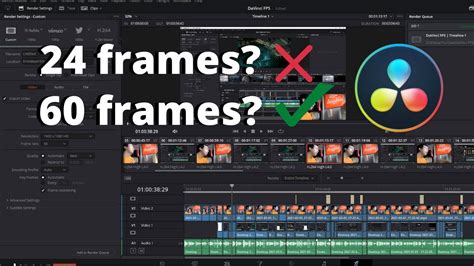 How To Fix Your Frame Rate Render In Under 4 Minutes DaVinci Resolve