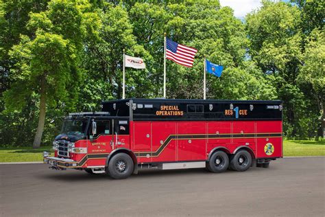 Video Walk Around Pierce Heavy Rescue Fire Apparatus Fire Trucks