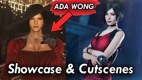 Ada Wong As Lady Dimitrescu In Resident Evil Village Showcase And