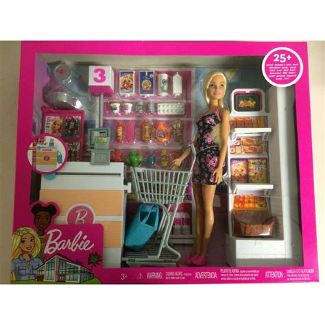 Barbie Supermarket Playset Mattel Frp 01