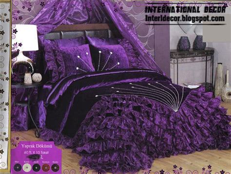 Stylish Purple Bedding Models Purple Duvets Designs International