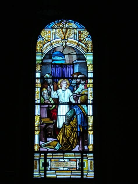 Stained glass refers to glass that has been colored by metallic oxides during the manufacturing process. Antique-Stained-Glass-Windows-Full-Sets - Roman Nave Set