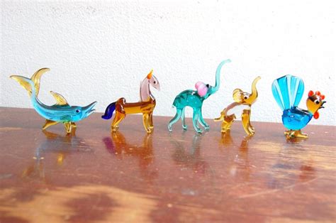 Glass Animal Figurines