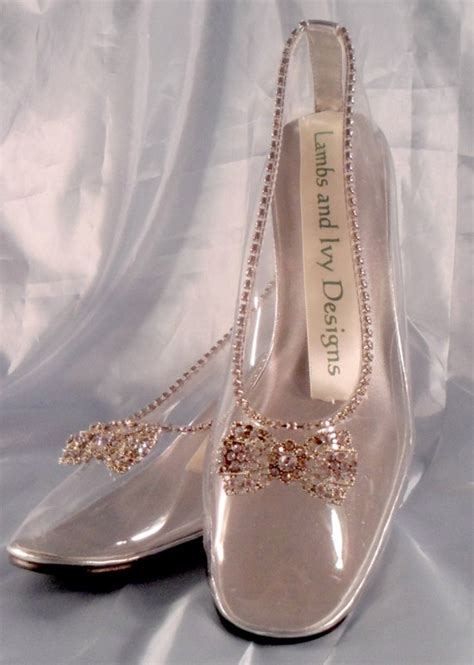 Fairytale Cinderella Glass Slipper Wedding Shoes By Ajunebride