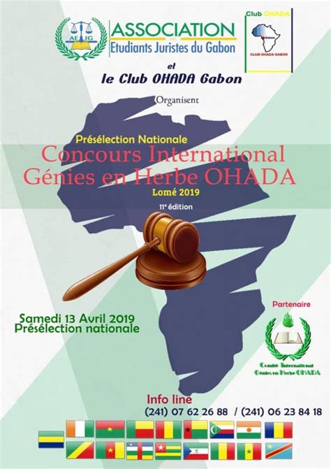 Ohada Ohada Gabon Lancement De La Phase Nationale Gabonaise My