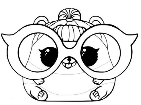 . littlest pet shop coloring page my daughter came in today and wanted to color her favorite littlest pet shop characters. LOL Pets Coloring Pages Free Printable Trouble Squeaker ...