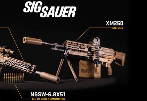 Sig Sauer M250 Xm250 Squad Automatic Weapon Saw Light Machine Gun