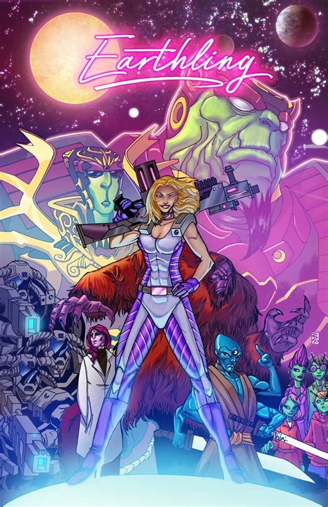 Indigo Comics Presents Earthling A Sci Fi Digital Comic Adventure