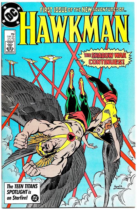 Hawkman Vol2 1 Aug1986 85 Vf Isabella And Howell Reboot Post Crisis