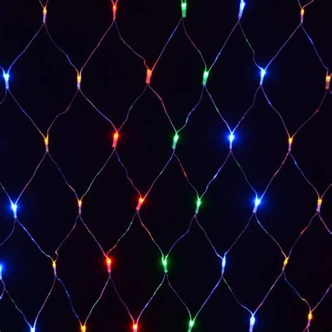 120 Led Net Light Outdoor Multi Coloured Garden Party String Lights