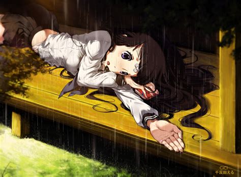 Eru Chitanda Laying On The Floor Anime Hyouka Eru Chitanda Wallpaper