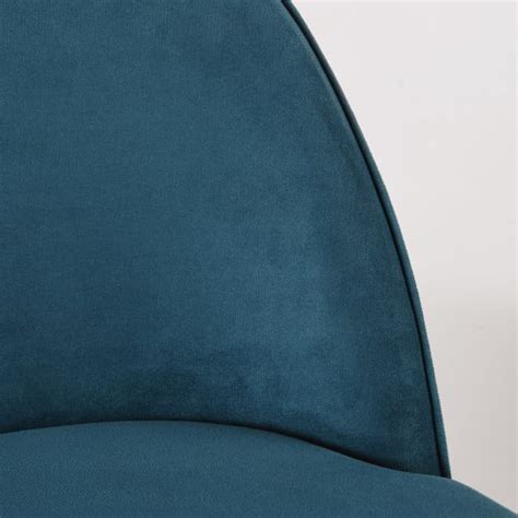 Vidaxl divano 2 posti in tessuto giallo sofà divanetto letto poltrona salotto colore: Divanetto vintage 3 posti in velluto blu Maurice | Maisons ...