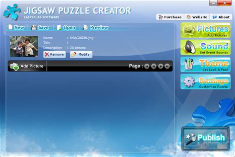Jigsawpuzzles.io provides a new way for puzzle fans all over the world to unite and cooperatively solve puzzles together. Jigsaw Puzzle Creator 3.1.0 Free Download