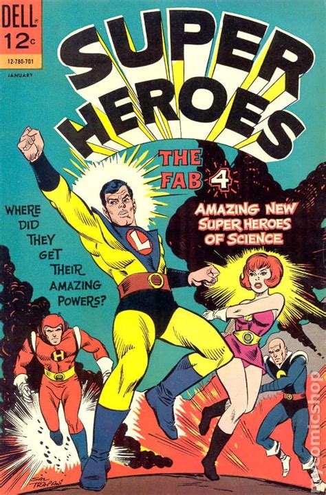 Super Heroes 1967 Dell Comic Books