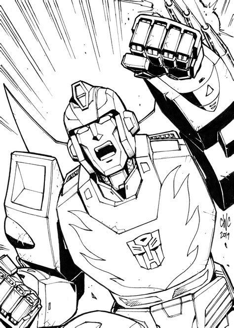 Transformers Hot Rod Coloring Pages Top 5 Best Hot Ro