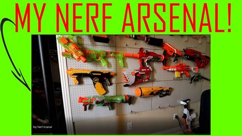 We have you covered with a wide selection of long gun racks and pistol racks for safe keeping, nice display or convenient storage. My Large Nerf Arsenal! Wall Mounted Guns & More - YouTube