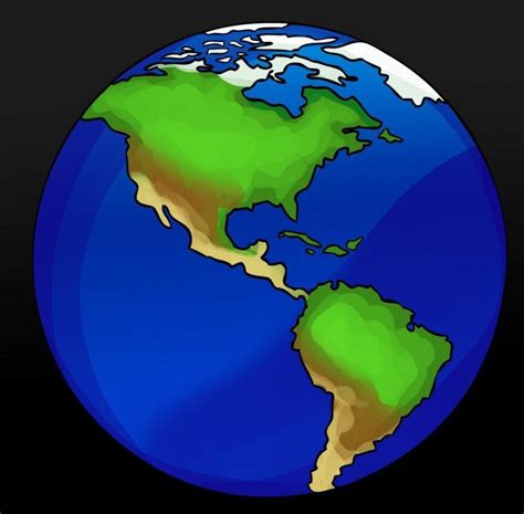 Imagens Do Planeta Terra Em Desenhos