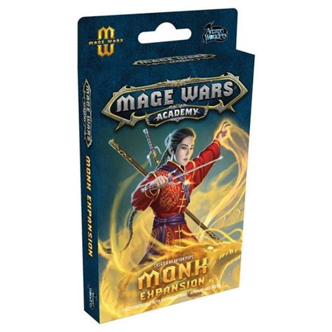 Arcane Wonders Awgmwax07mkaw Mage Wars Academy Monk Expansion Board