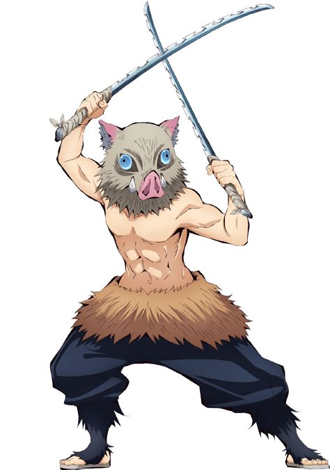 Demon Slayer Personaje Inosuke Hashibira Png Transparente Stickpng