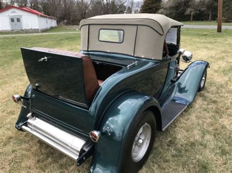 1931 Ford Model A Hot Rod Rumble Seat Roadster 390 Big Block All Steel