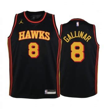 Mancava solo la firma e, ora, è arrivata: Danilo Gallinari Atlanta Hawks Déclaration Enfants Maillot ...