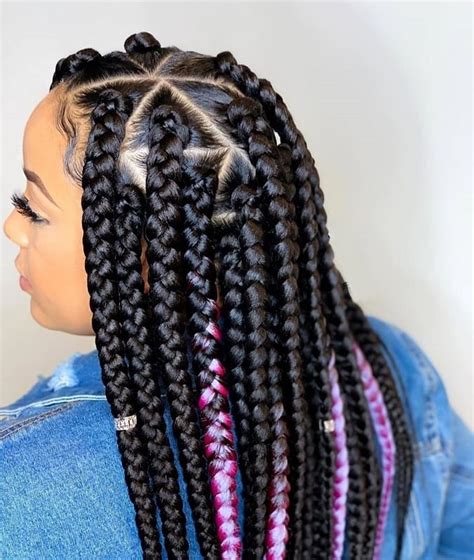 28 jumbo braids for thick voluminous hair styledope
