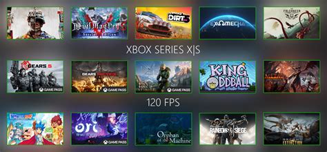 Xbox Series Xs 15 Jeux Optimisés Pour Le 120 Images Par Seconde