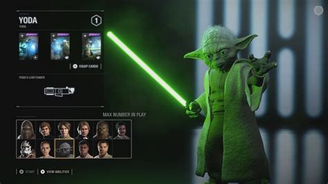Star Wars Battlefront 2 Yoda Gameplay And Powers 1080p 60fps Hd Youtube