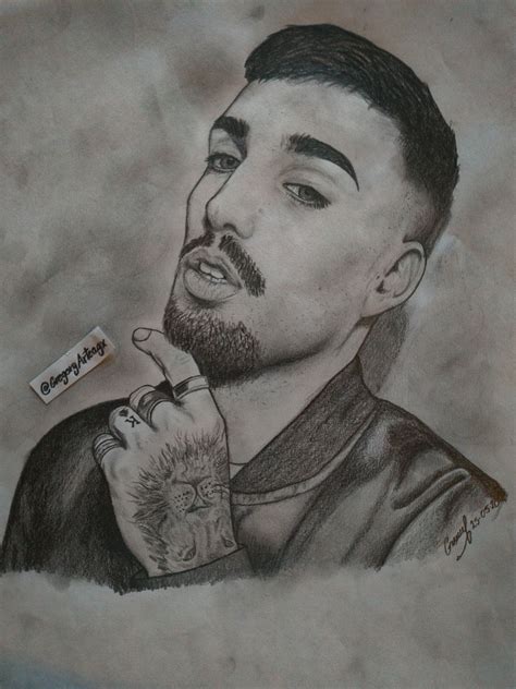 Cada dibujo es un nuevo reto y una nueva posibilidad de aprender. Rels B, dibujo a lápiz; @GregoryArteagx (twitter) | Arte ...