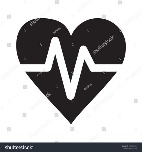 Cardiovascular Icon Heart Health Icon Stock Vector Royalty Free