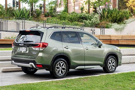 The 2020 subaru forester is a compact crossover that's more than meets the eye: Subaru Forester Hybrid vs Toyota RAV4 Hybrid spec comparison