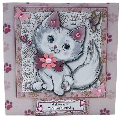 Cat Themed Greeting Cards With Free Postage Uk