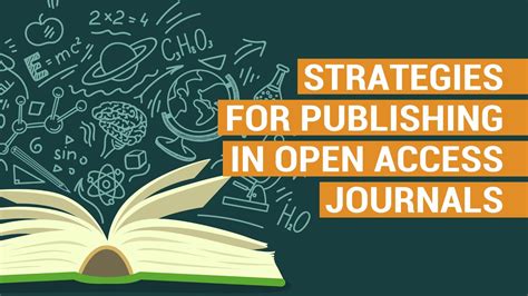 Strategies For Publishing In Open Access Journals Open For You Youtube