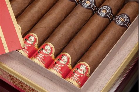 Habanos S A Rings In The Year Of The Dragon With Montecristo Brillantes Cigar Release Cigar