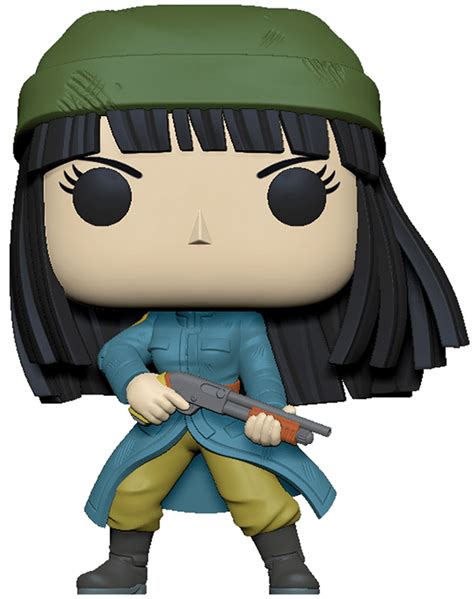 In this form, she wears a green gymnasterka (russian army tunic) and black wellington boots. Figurine Pop Dragon Ball # pas chère : Future Mai (DBS)