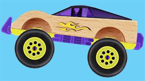 Monster Trucks Teaching Numbers For Kids Learn To Count 1 To 10 For
