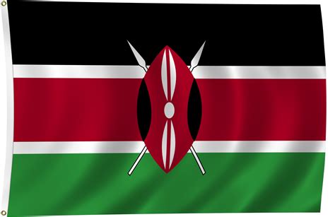 Flag Of Kenya 2011 Clippix Etc Educational Photos For Students And