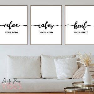 Rose Gold Massage Therapist Art Lay Back Relax Printable Etsy In