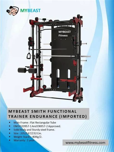 Smith Functional Trainer Endurance Multi Purpose Gym At Best Price In