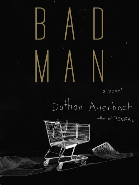 Book Review Bad Man Dathan Auerbach Horror Thiller Review