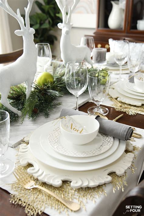 Elegant Table Setting Ideas For The Holidays Setting For