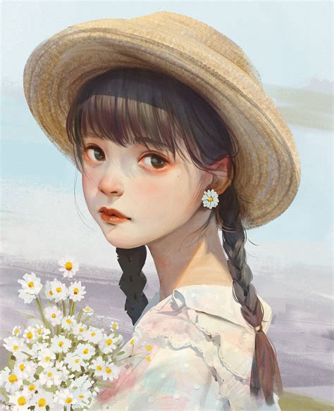 Wallpaper Anime Girls Paint Can 1920x2369 Bangki 2087321 Hd