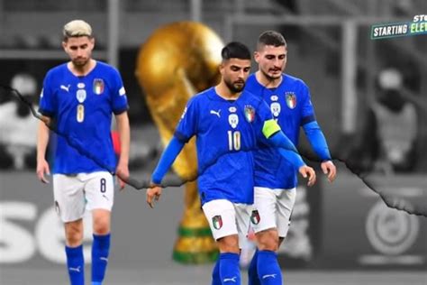 Timnas Italia Terancam Gagal Lolos Ke Piala Dunia Qatar Akankah Lolos Di Babak Play Off