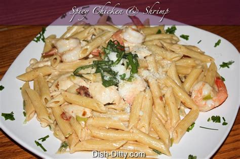 Spicy Shrimp And Chicken Recipe Johnny Carinos Copy Cat Dish Ditty