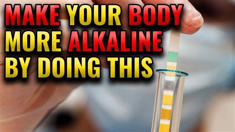Best Ways To Increase Alkaline In Your Diet Plan How To Make Your Body More Alkaline Youtube