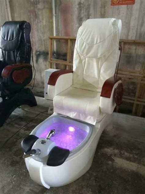 Whirlpool Foot Spa Massage Pedicure Chair With Bowl China Beauty