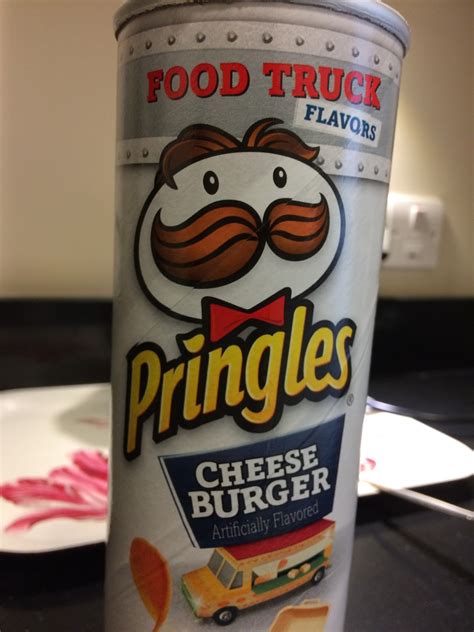 Cheeseburger Crisps And Other Stories Pringles Food Truck Flavors Cheese