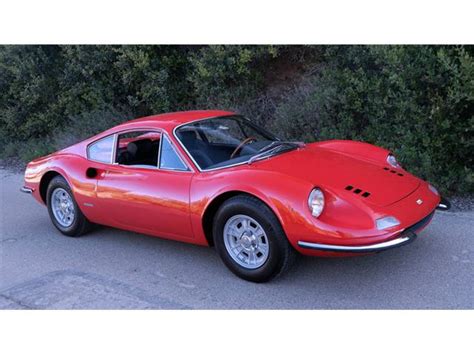The 1969 dino 206 gt shown here. 1969 Ferrari Dino for Sale | ClassicCars.com | CC-1082146