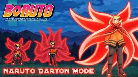 Naruto Baryon Mode By Vegettomods Z New Release Ai Fight Mugen